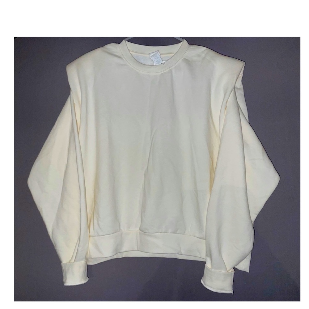 Cream / off white color sweater